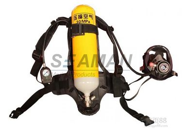 6L 300 Bar SCBA - Petugas Pemadam Kebakaran Udara Aparatus Pernafasan Silinder Baja