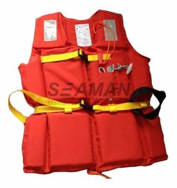 210D Polyester Oxford EPE Foam Workers Rompi Hidup Dewasa Dengan Whistle / Rescue Buddy Line