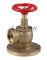 Fire Hydrant Valve dengan Flange PN 16 Male 1.5 &amp;quot;Angle Kanan dengan Female Thread - Kuningan